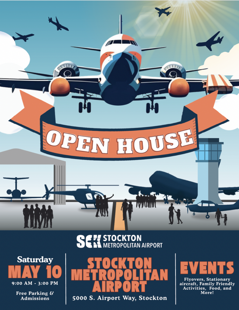 Stockton Metropolitan Airport Open House May 10 2025