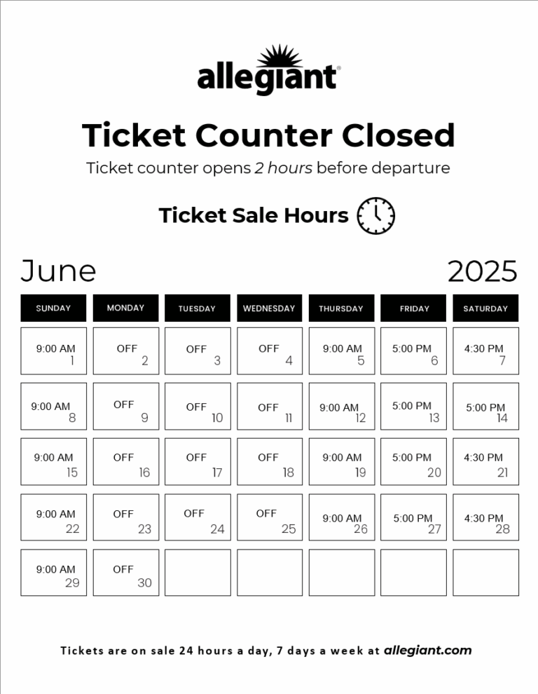 June Ticket Counter Scheduler